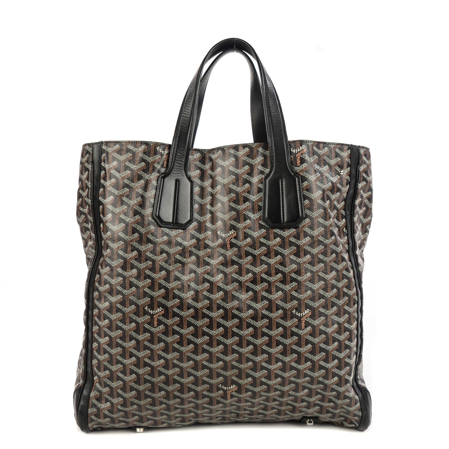 Goyard Goyardine Voltaire Tote Black 1 of 9