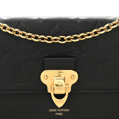 Louis Vuitton Empreinte Vavin Chain Wallet Black 8 of 10