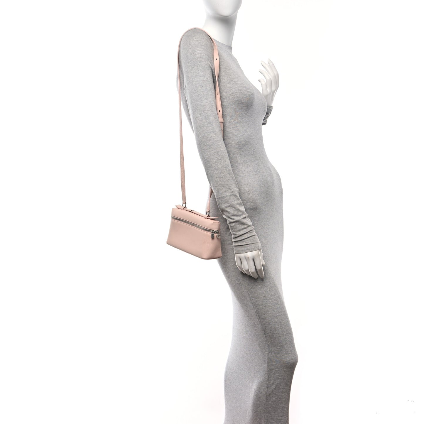 Tender Calfskin L19 Extra Pocket Pouch Candoglia Marble