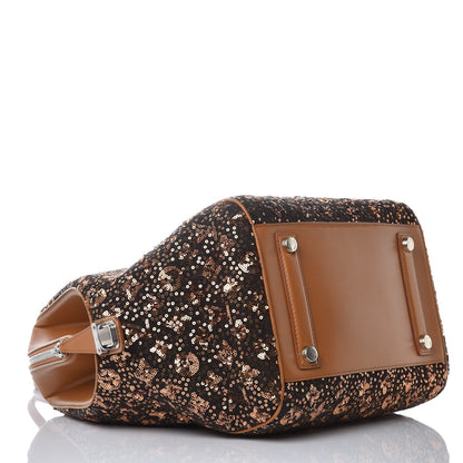 Louis Vuitton Sequin Monogram Sunshine Express North South Gold 4 of 10