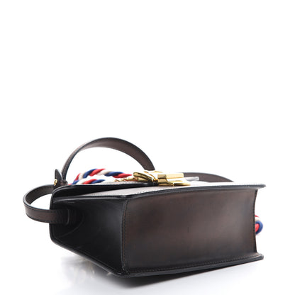 Gucci Calfskin Mini Sylvie Top Handle Bag Brown 3 of 11