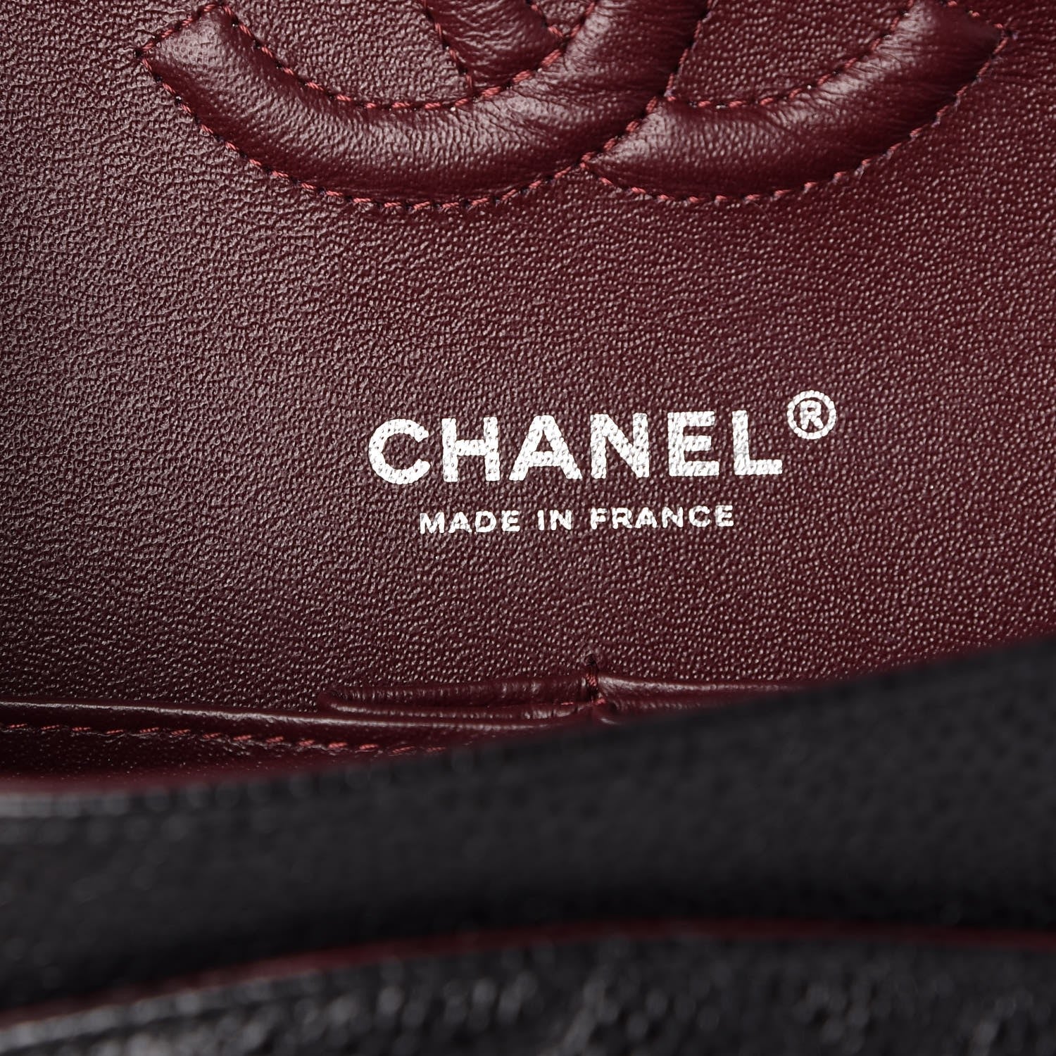 Chanel Caviar Quilted Medium Double Flap Black 7 of 9
