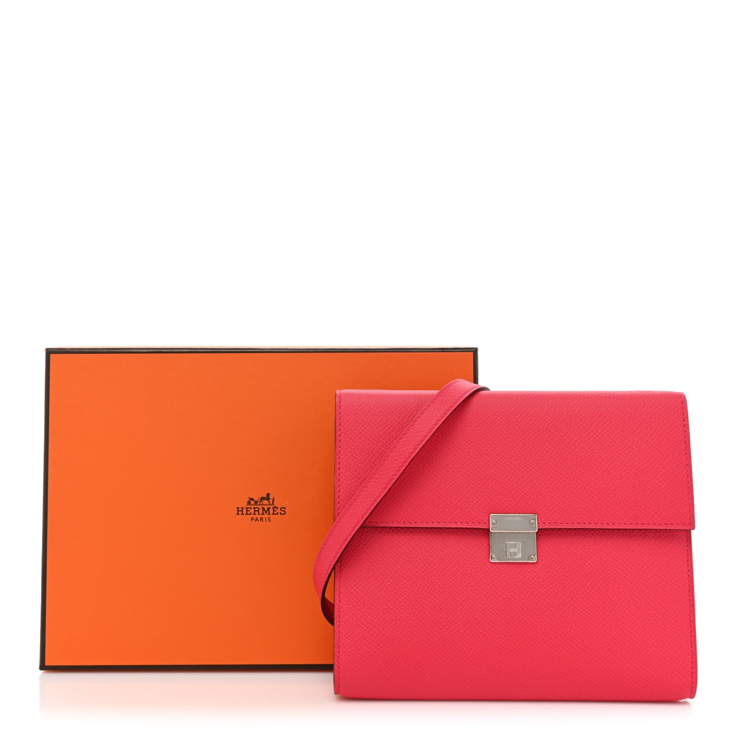 Hermes Epsom Clic 16 Wallet Rose Extreme 9 of 9