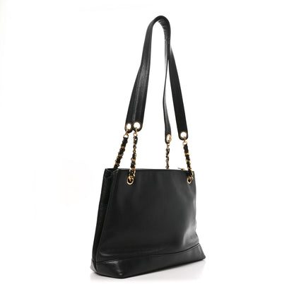 Chanel Caviar Large CC Shoulder Bag Black 3 of 9