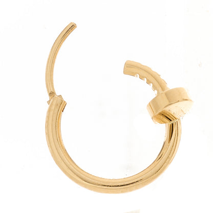Cartier 18K Yellow Gold Juste Un Clou Single Hoop Earring 3 of 6