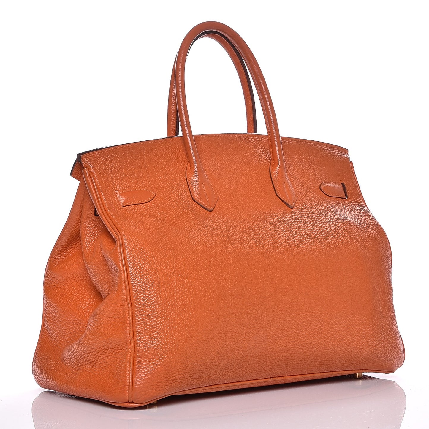 Togo Birkin 35 Orange