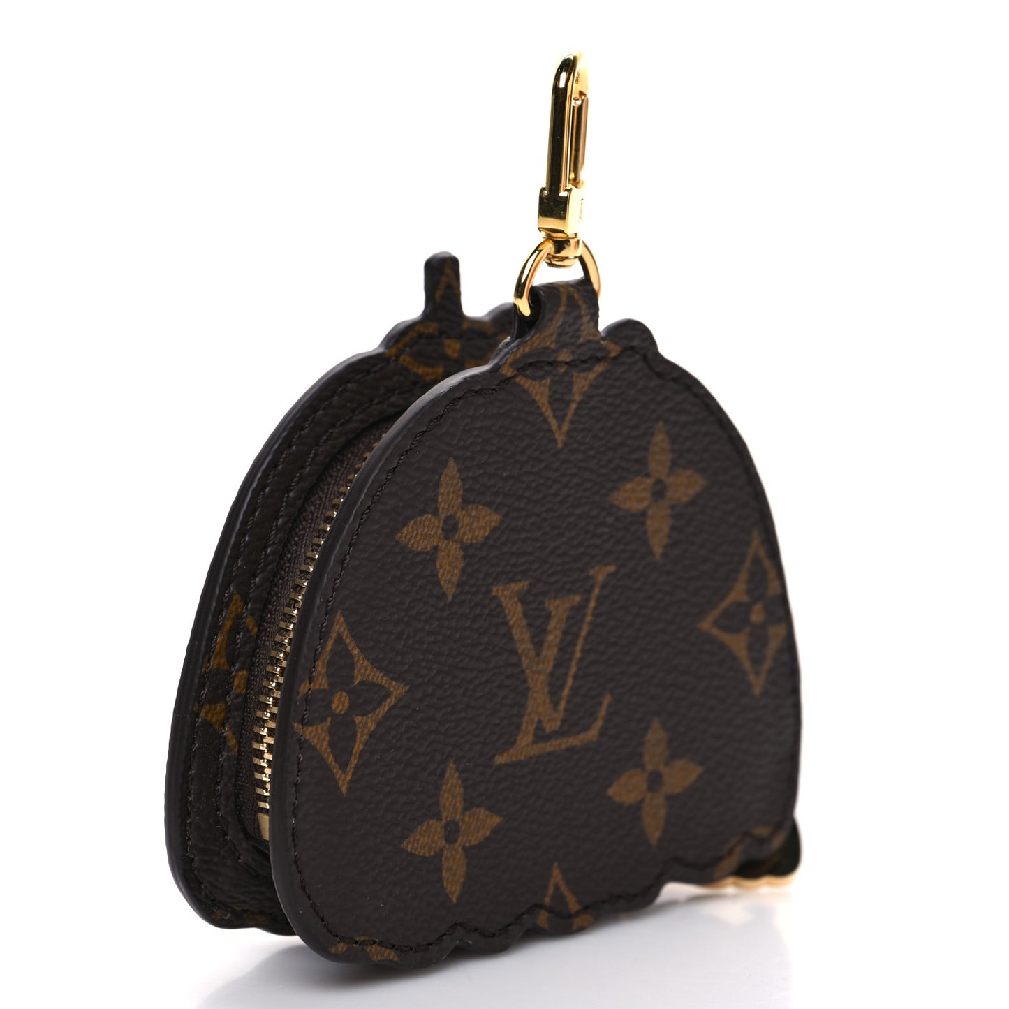 LV X YK Monogram Pumpkin Coin Purse