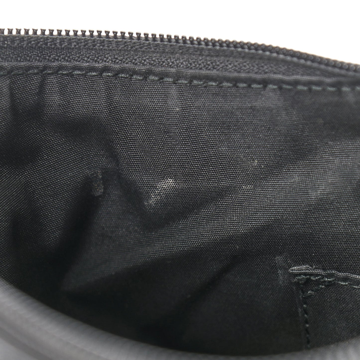 Monogram Medium D Gold Ring Hobo Black