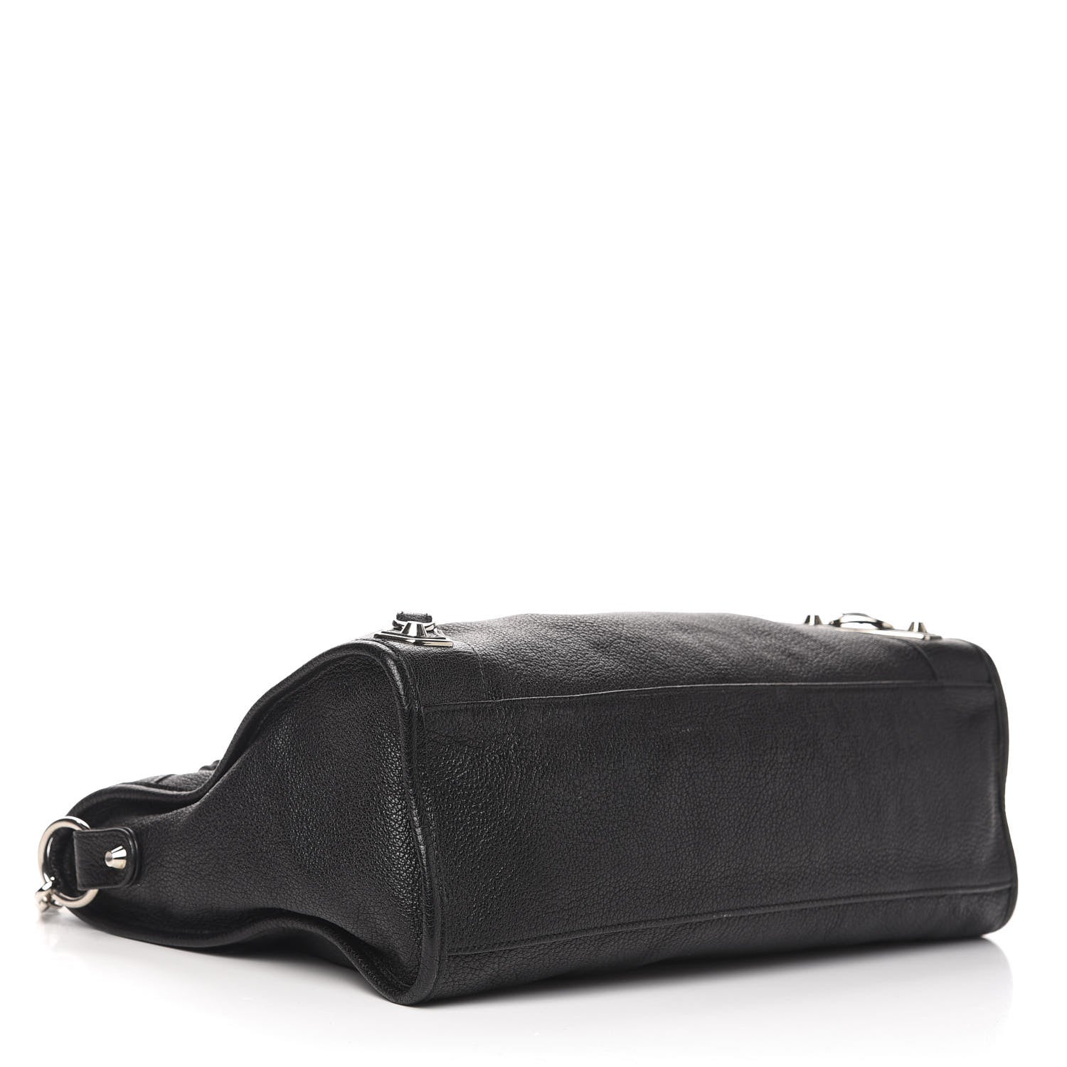 Balenciaga Chevre Silver Metallic Edge Hardware City Black 5 of 11