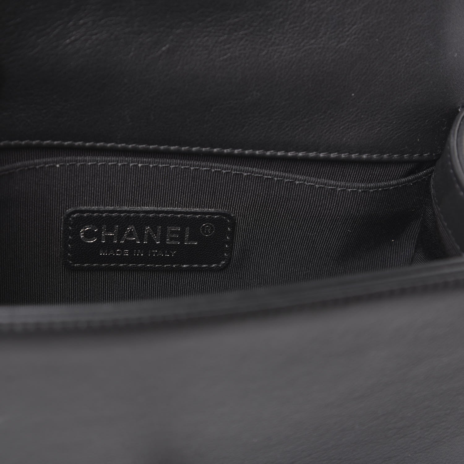 Chanel Calfskin Quilted Small Boy Flap Black 7 of 10