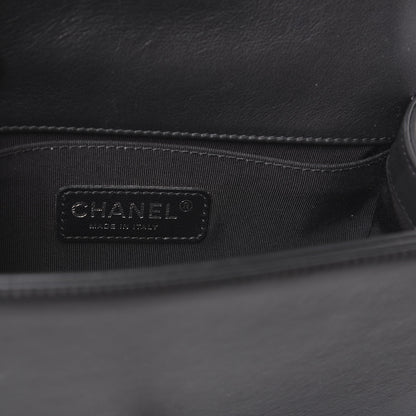 Chanel Calfskin Quilted Small Boy Flap Black 7 of 10