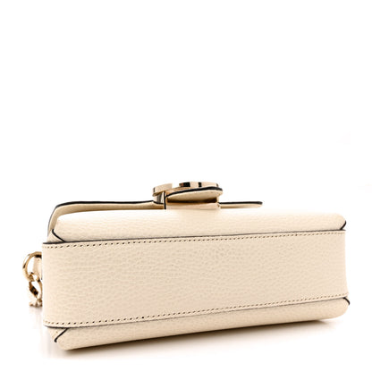 Gucci Dollar Calfskin Interlocking G Crossbody Bag Mystic White 4 of 14