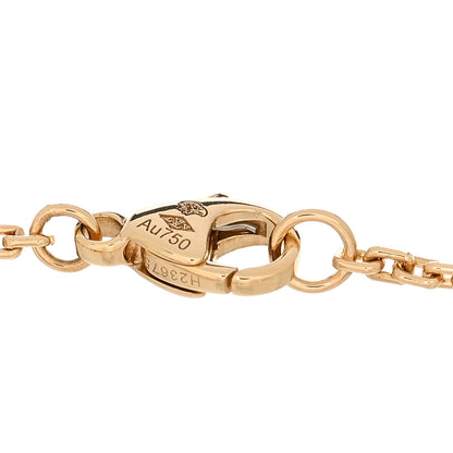Louis Vuitton 18K Yellow Gold Diamond Idylle Blossom Monogram Bracelet 3 of 4
