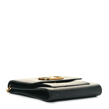 Valentino Garavani Calfskin VLogo Crossbody Bag Black 4 of 10