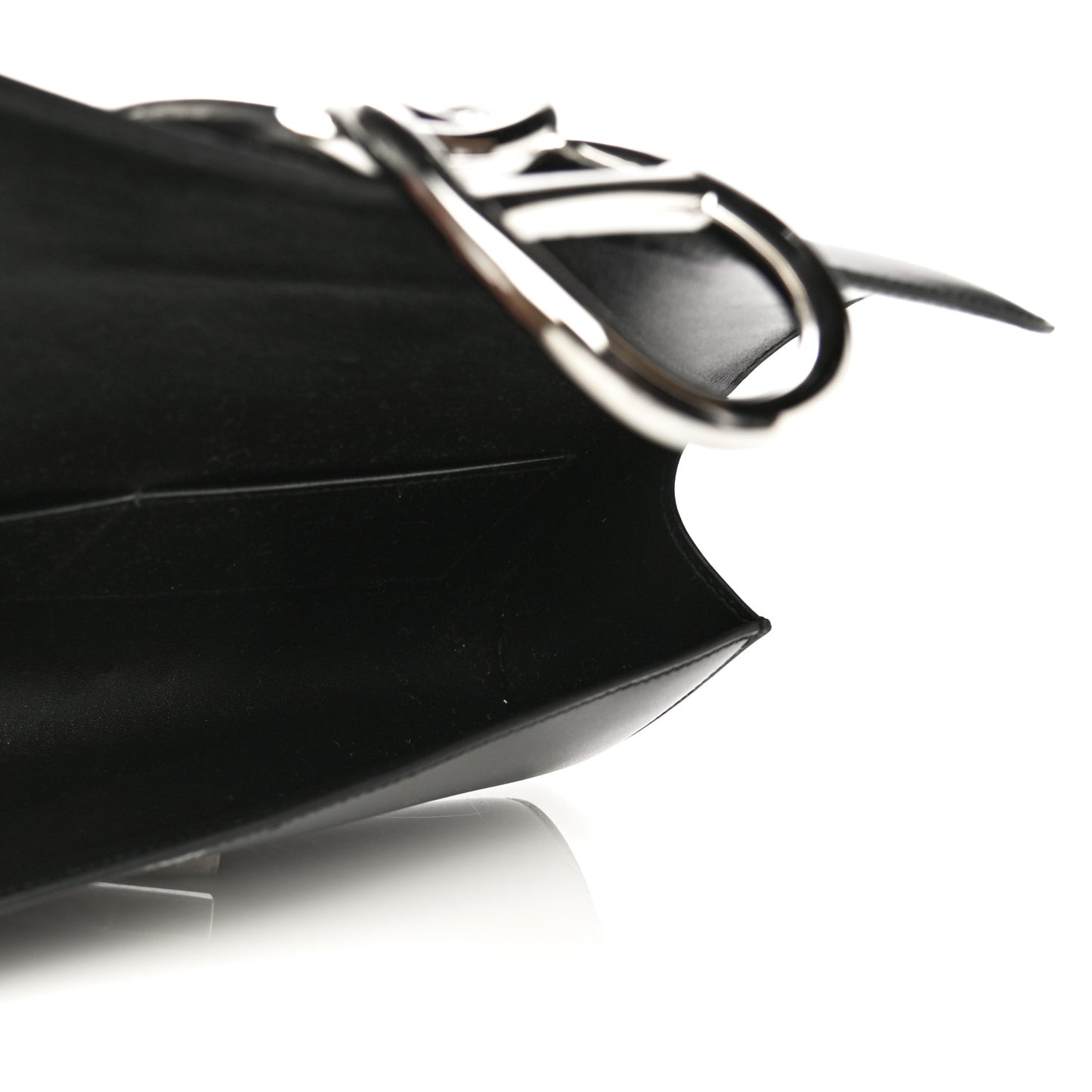 Tadelakt Egee Clutch Black