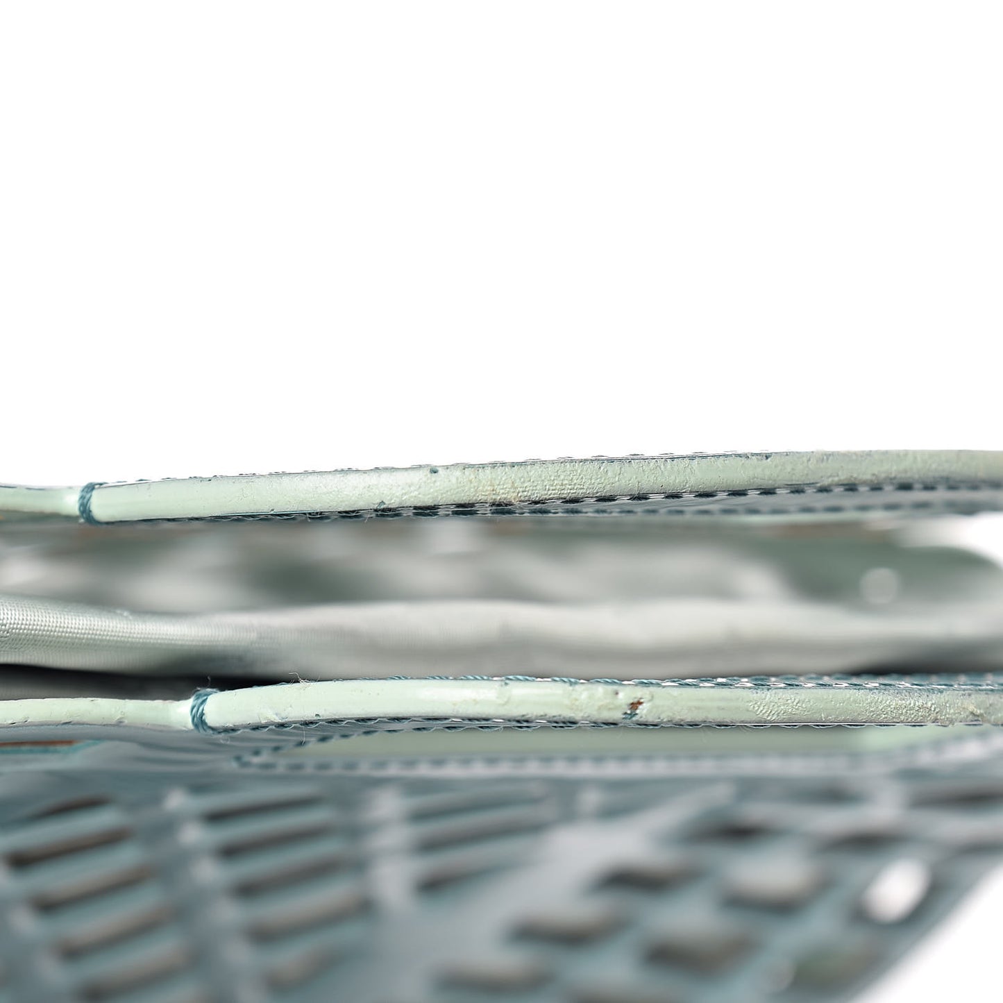 Metallic Patent Reef Jelly Basket PM Turquoise