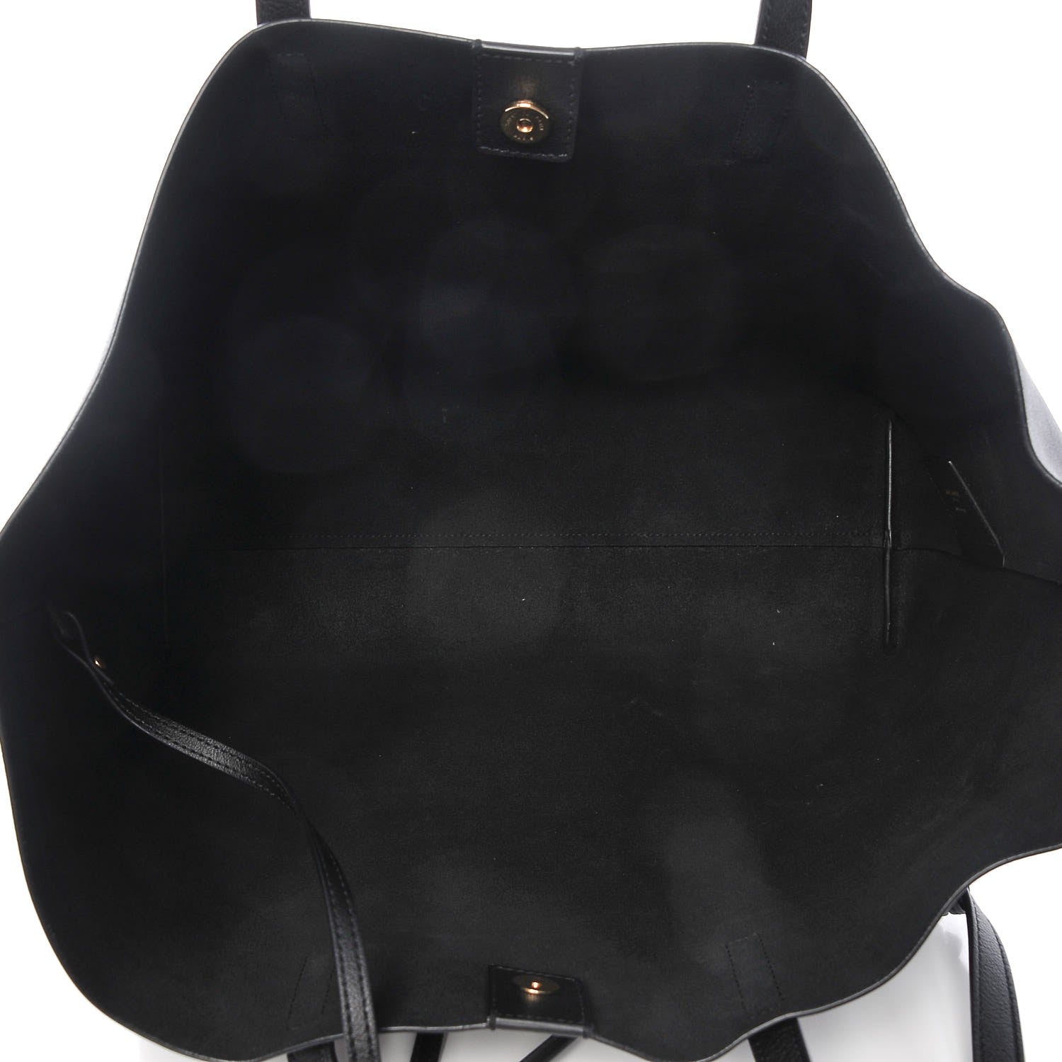 Saint Laurent Calfskin Large Shopping Tote Black 6 of 12
