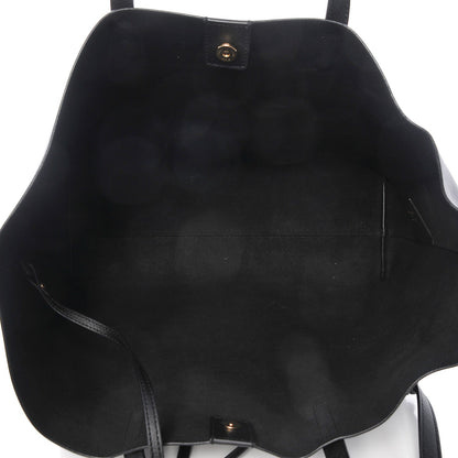Saint Laurent Calfskin Large Shopping Tote Black 6 of 12