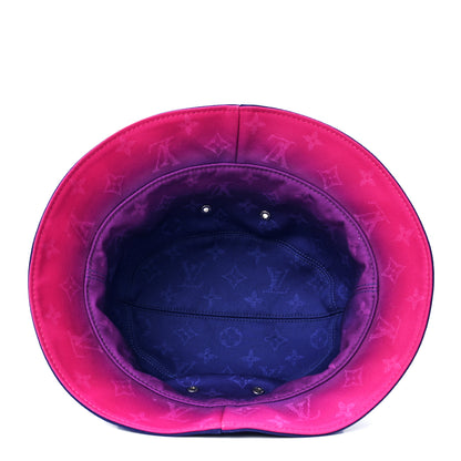 Louis Vuitton Monogram Illusion Reversible Bucket Hat Pink Purple 12 of 15