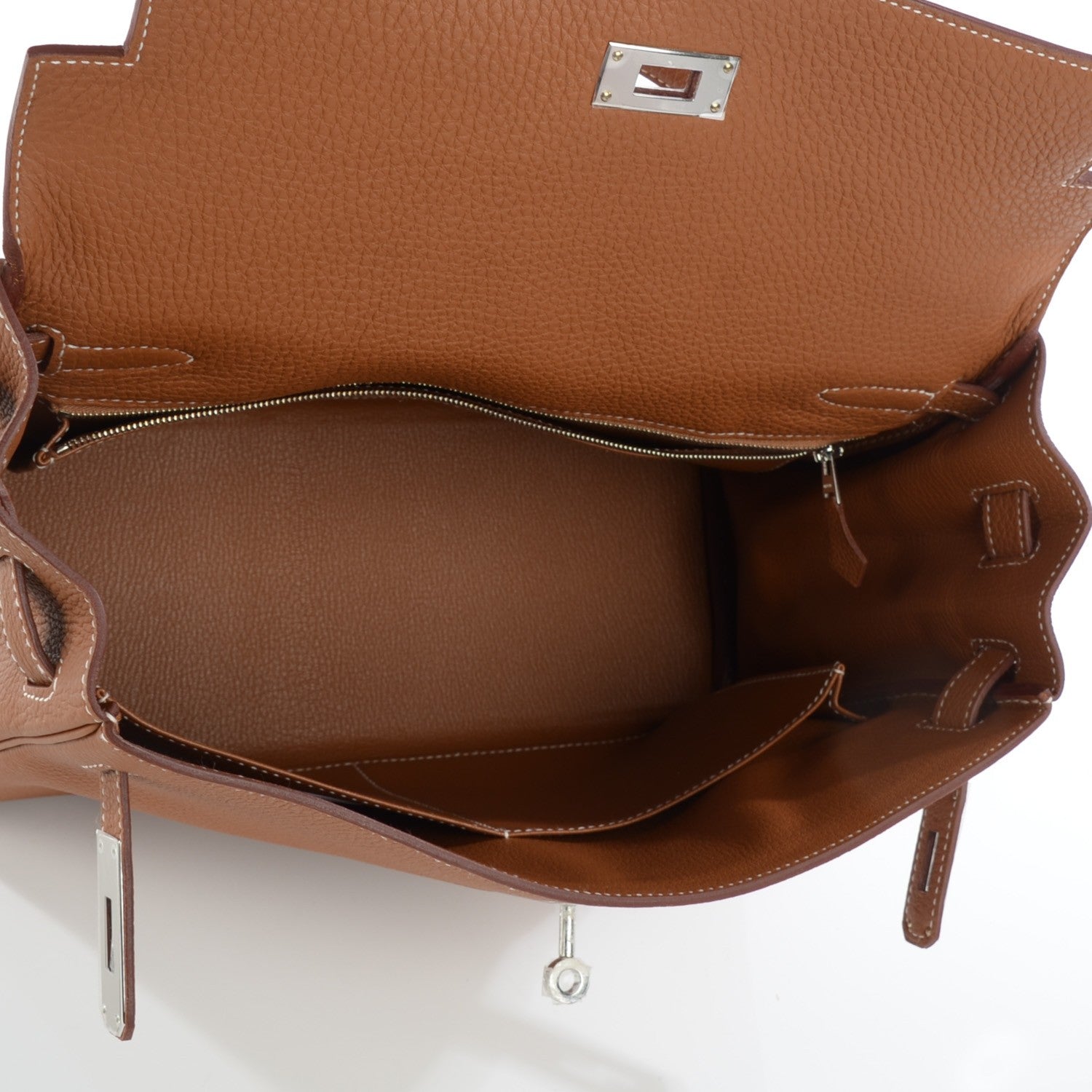 Hermes Togo Kelly Retourne 32 Gold 7 of 24