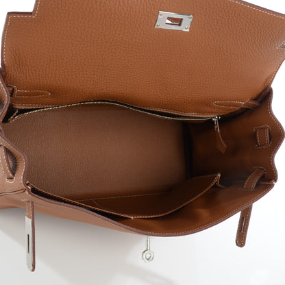 Hermes Togo Kelly Retourne 32 Gold 7 of 24