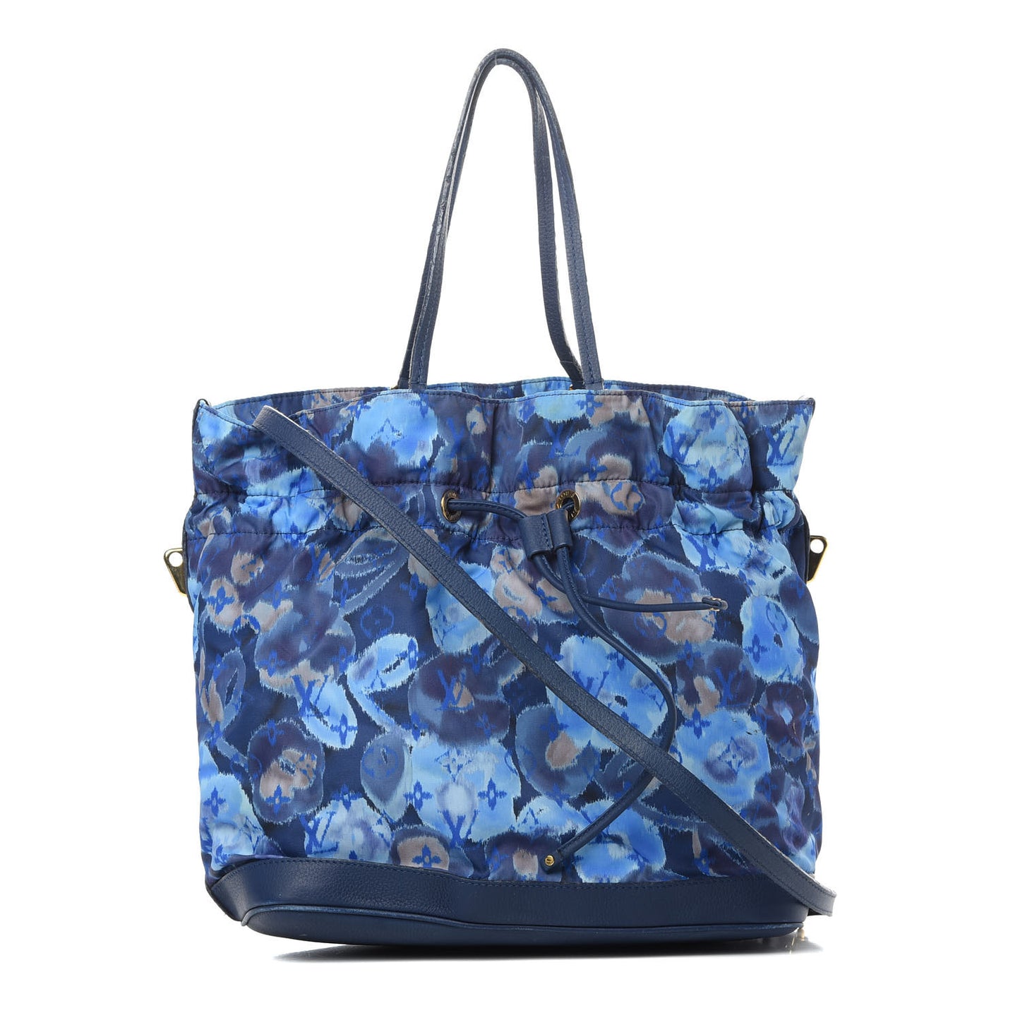 Nylon Monogram Ikat Noefull MM Grand Blue