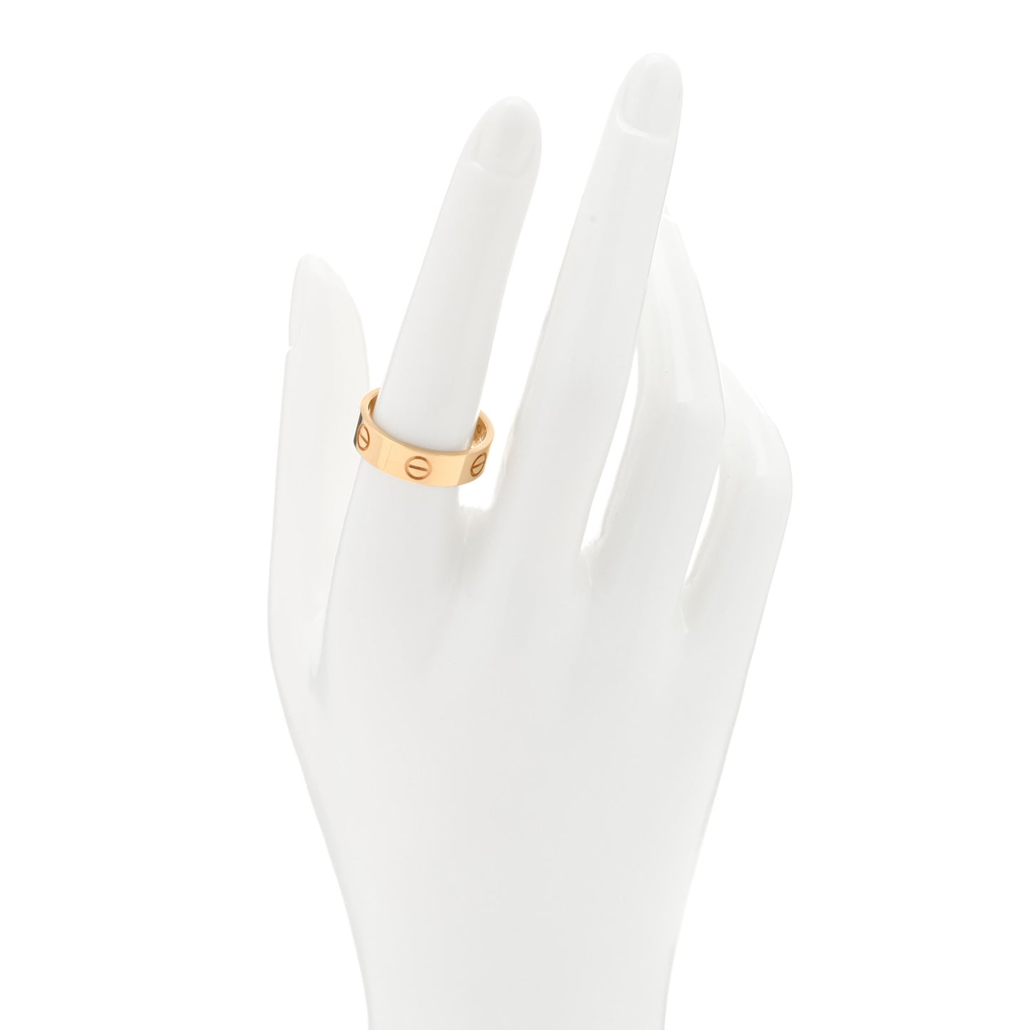 18K Yellow Gold 5.5mm LOVE Ring 56 7.75