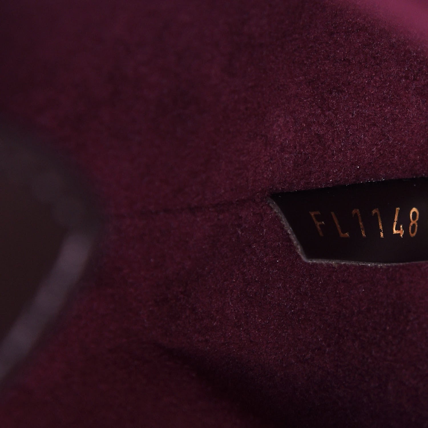 Louis Vuitton Damier Ebene Taurillon Jersey Bordeaux 9 of 10