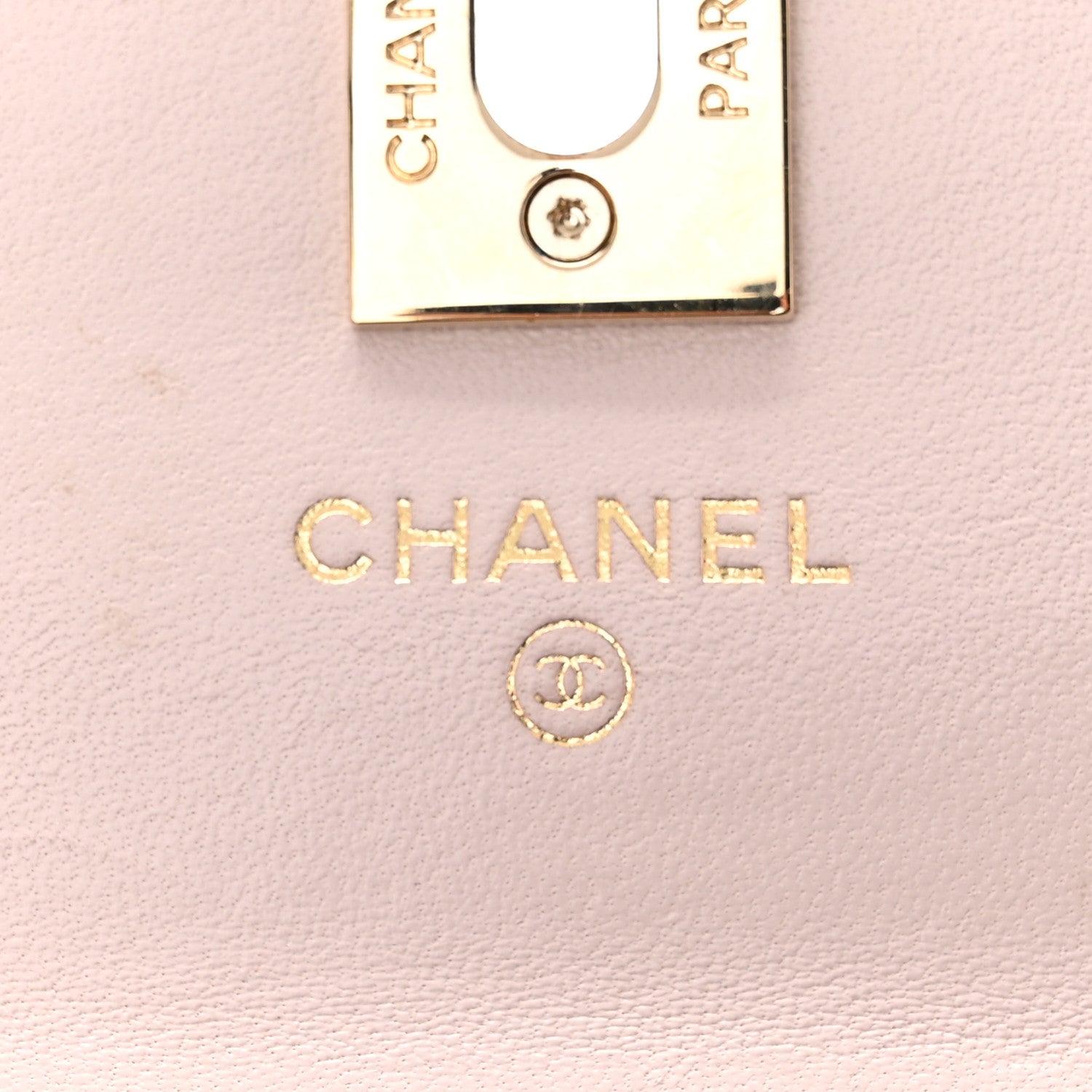 Chanel Lambskin Quilted Trendy CC Card Holder On Chain Light Pink 6 of 11