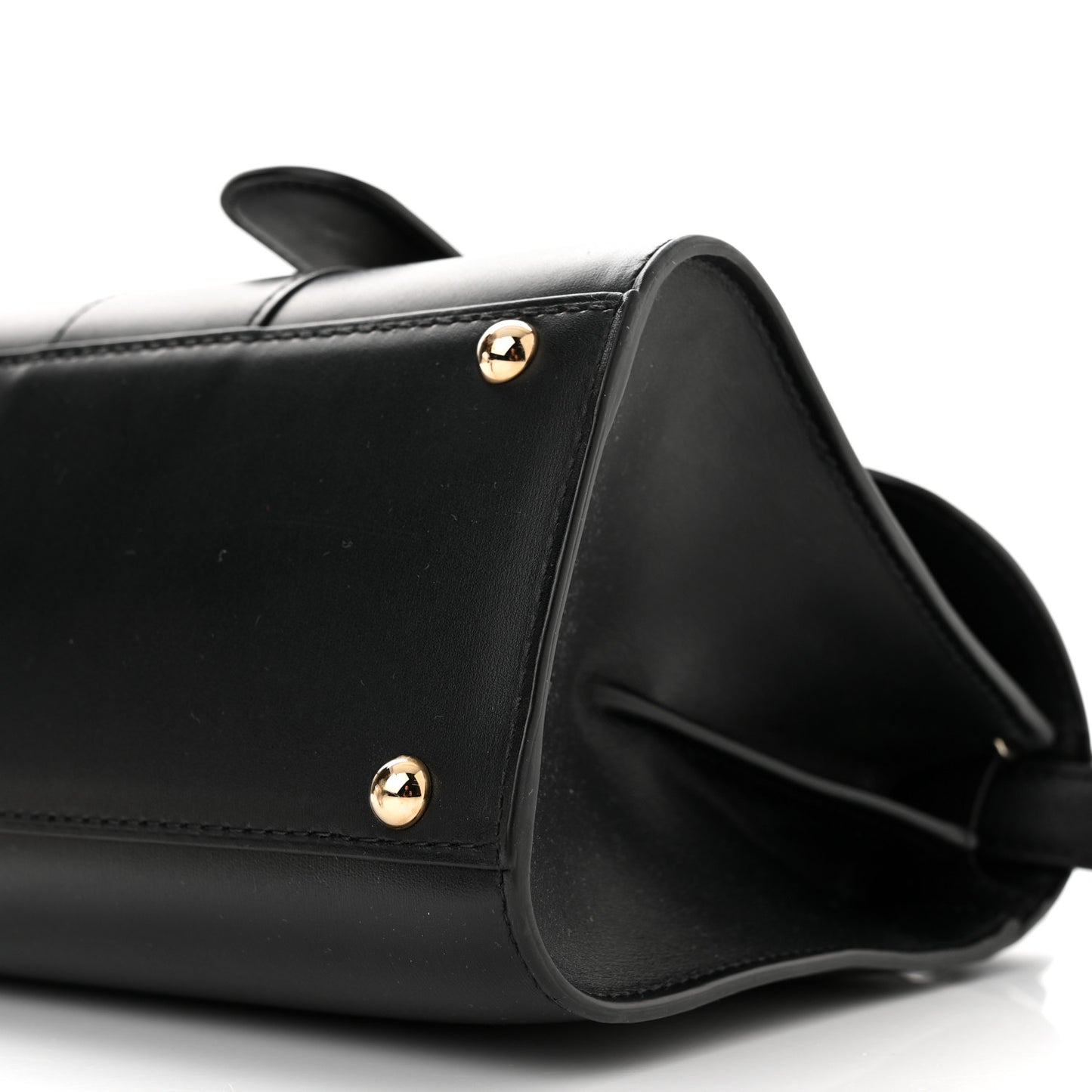 Box Calfskin Mini Brillant Satchel Black