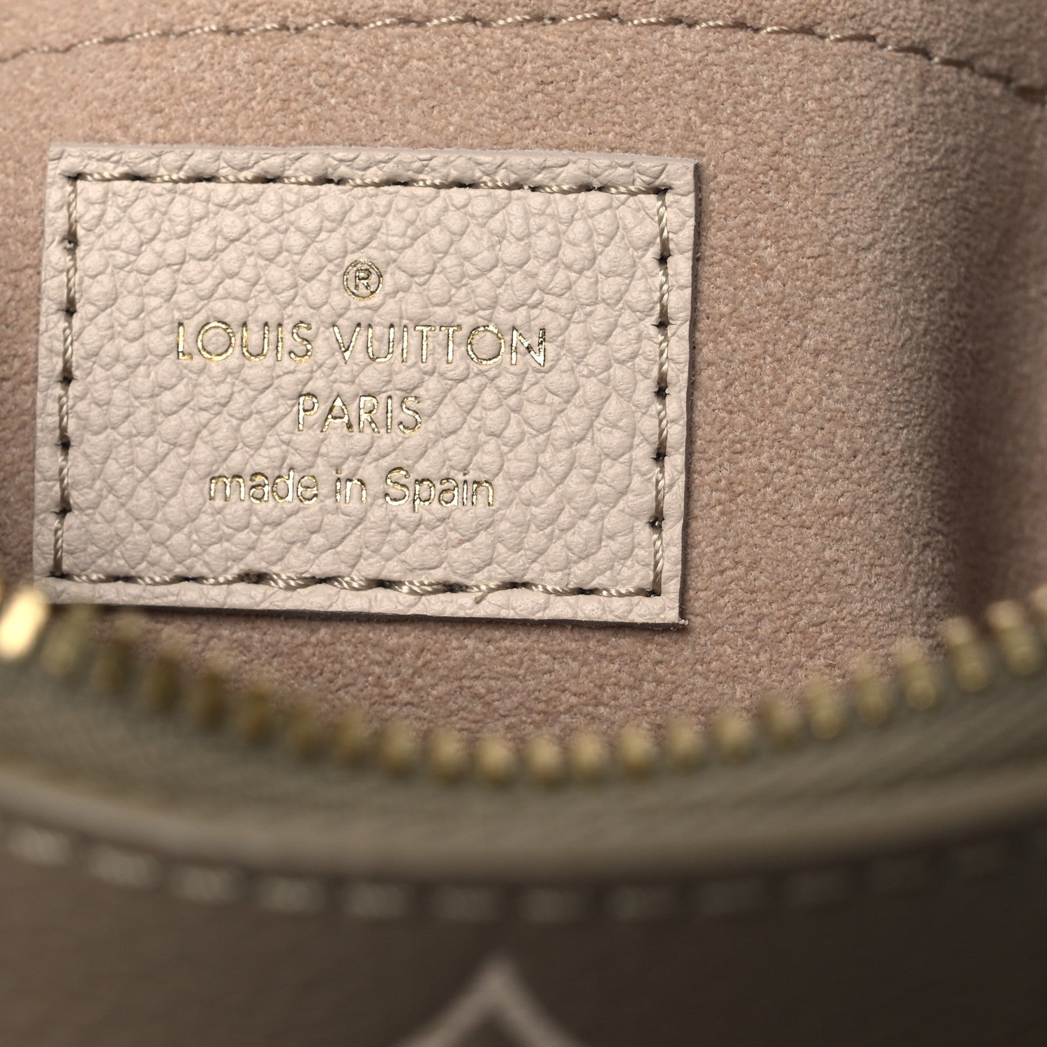 Louis Vuitton Empreinte Monogram Spring in the City Speedy Bandouliere 20 Kaki Beige Cream 7 of 12