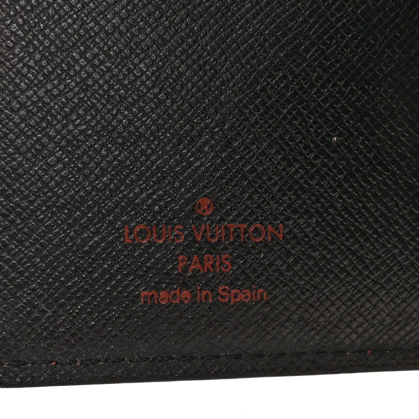 Epi Small Ring Agenda Cover Rouge
