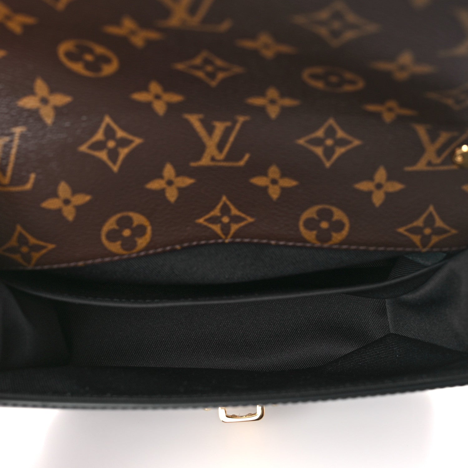 Louis Vuitton Patent Calfskin Monogram Cherrywood BB Black 5 of 8