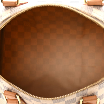 Louis Vuitton Damier Azur Speedy Bandouliere 30 5 of 10