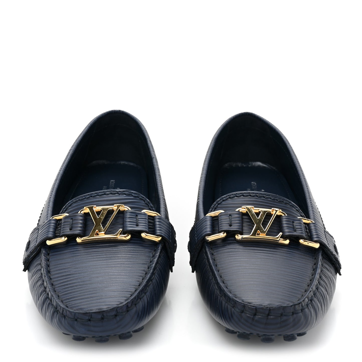 Epi Womens Oxford Loafers 36.5 Indigo