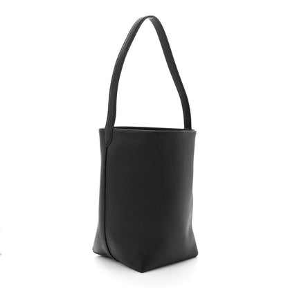 The Row Grained Calfskin Medium N/S Park Tote Black 3 of 11