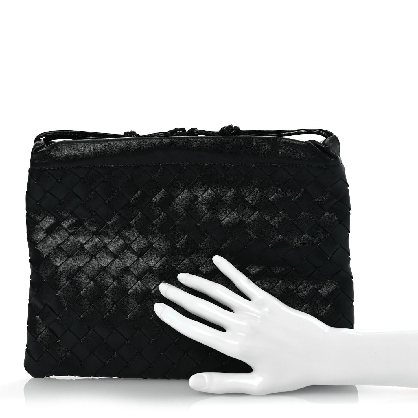 Nappa Intrecciato Medium Dustbag Black