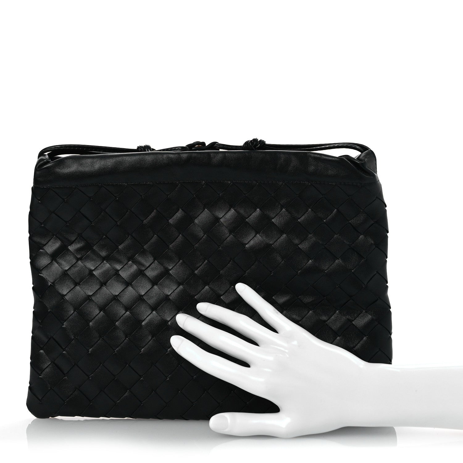 Bottega Veneta Nappa Intrecciato Medium Dustbag Black 2 of 8