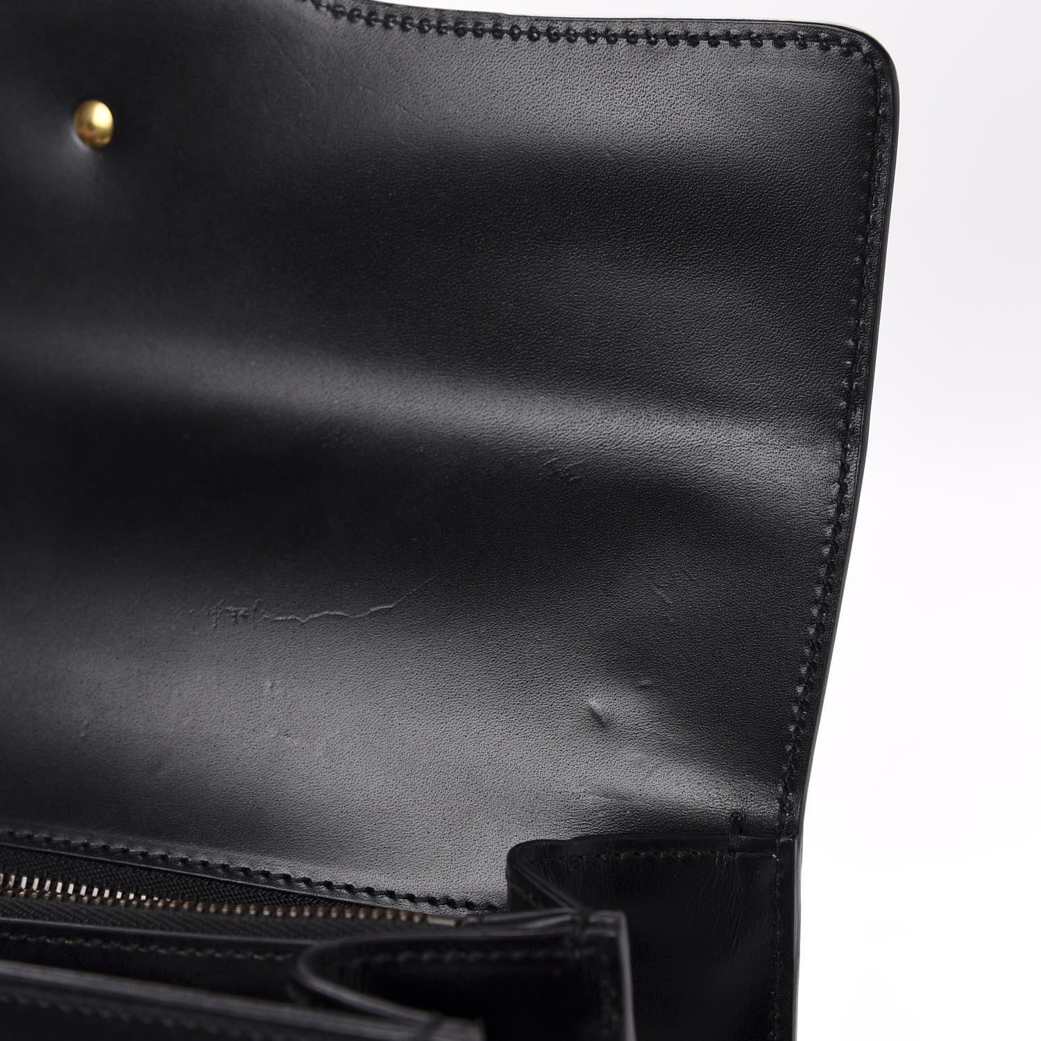 Gucci Knight Calfskin Malaga Kid Heart Medium GG Marmont Chain Handle Bag Black Hibiscus Red Multicolor 8 of 16