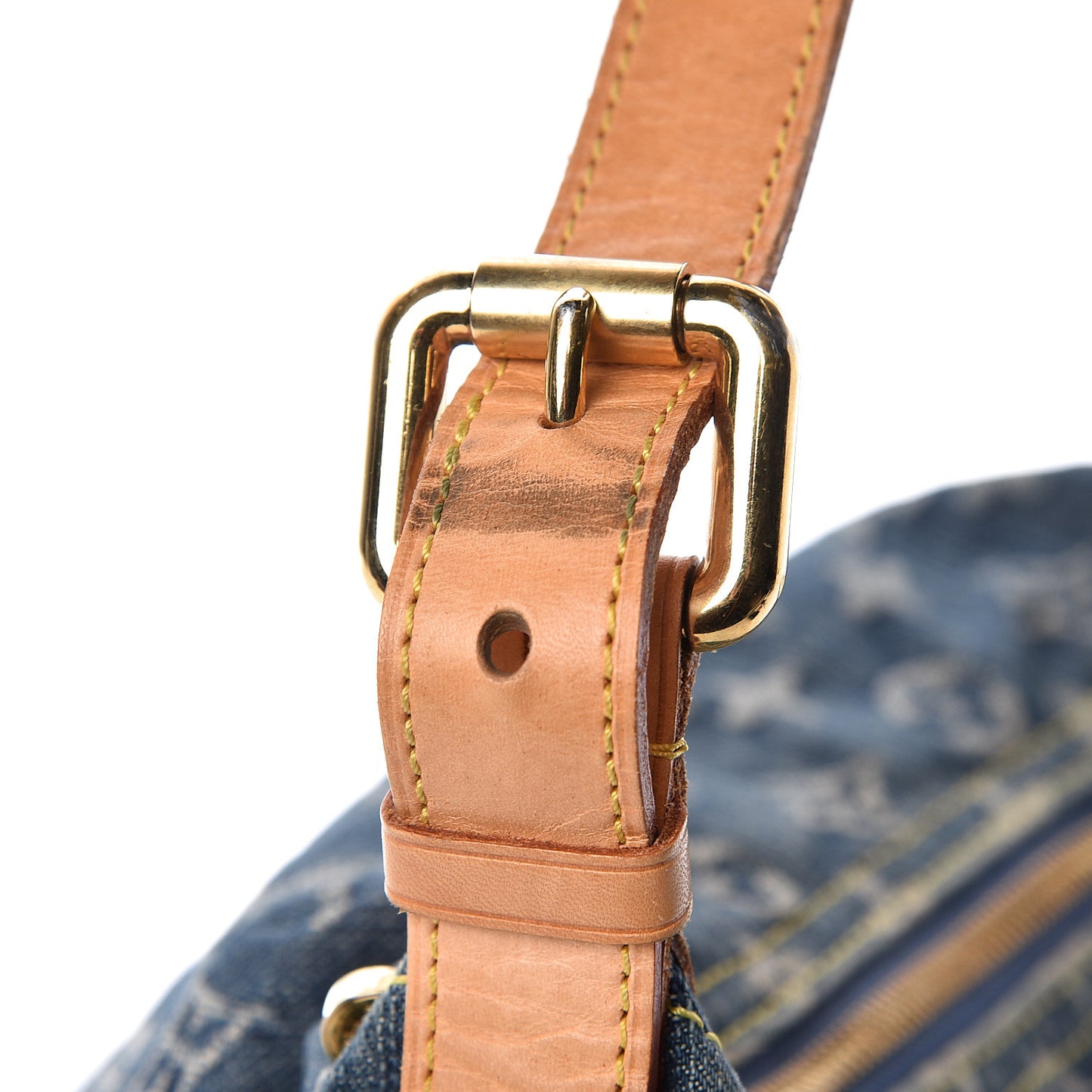 Monogram Denim Baggy PM Blue