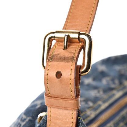 Louis Vuitton Monogram Denim Baggy PM Blue 10 of 13