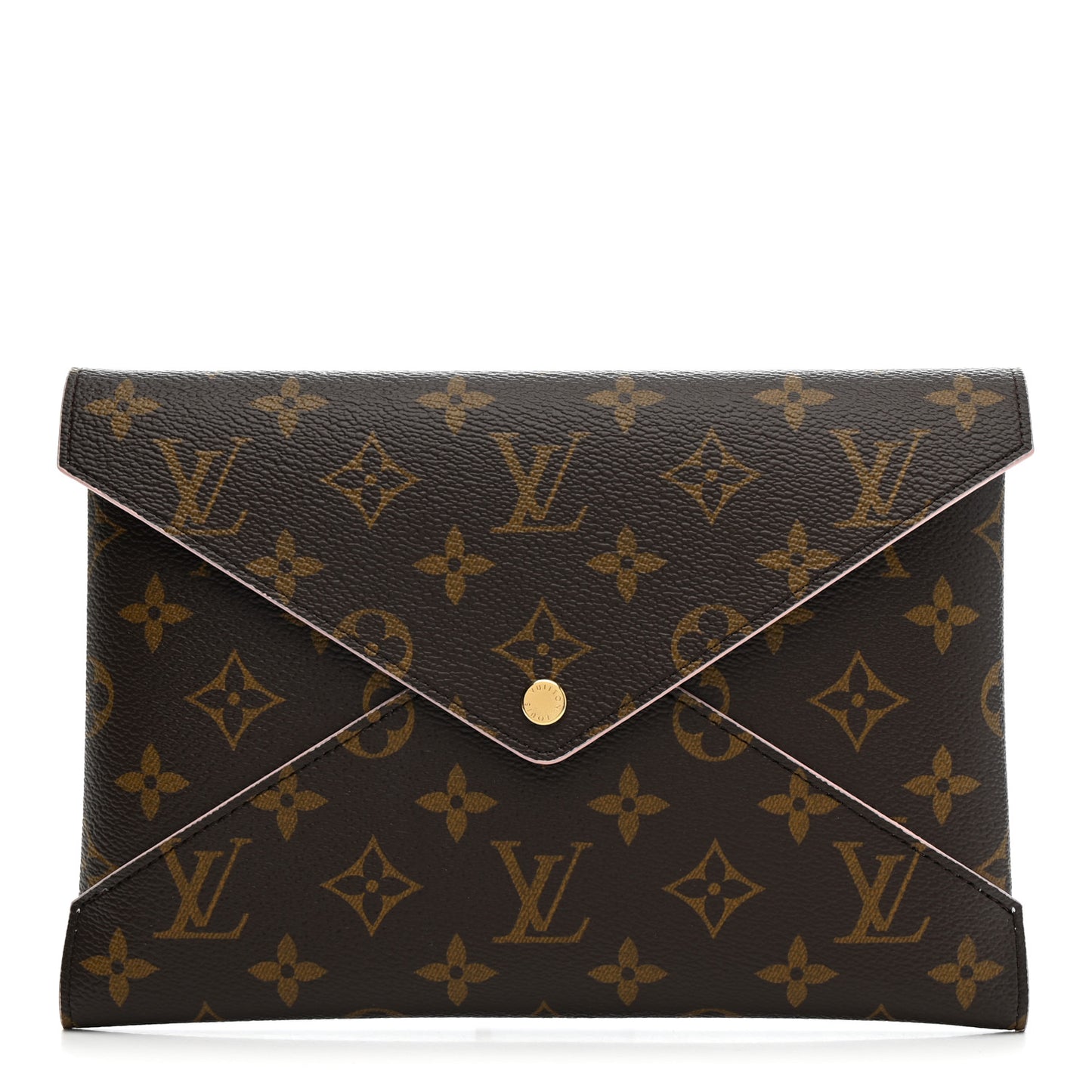 Monogram Large Kirigami Pochette Insert Rose Ballerine