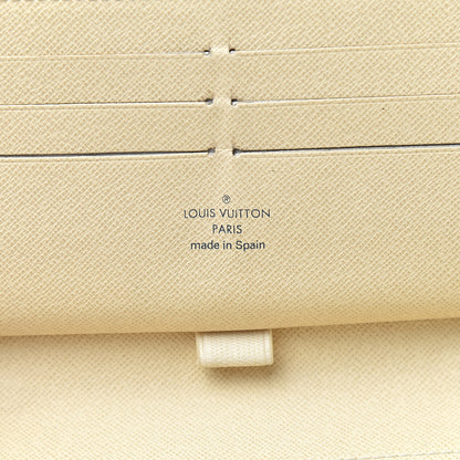Louis Vuitton Damier Azur Zippy Organizer Wallet 6 of 9