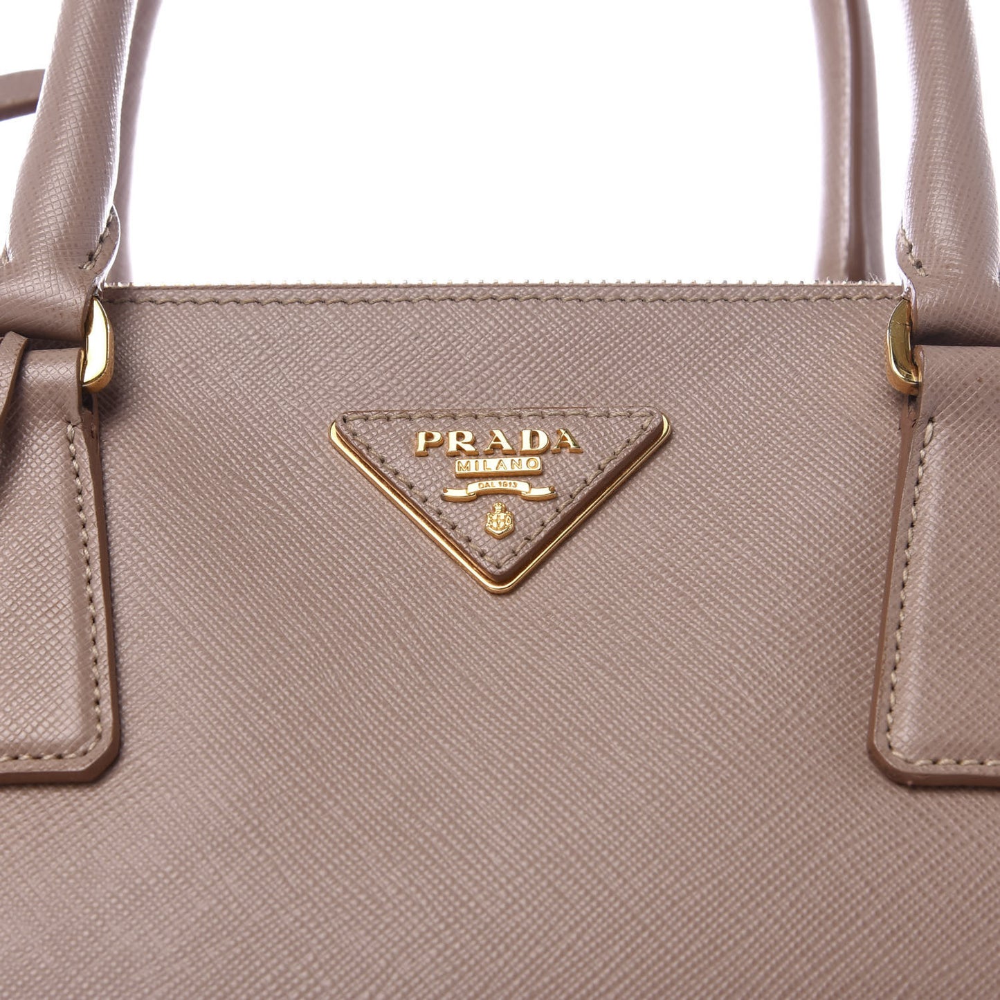 Saffiano Small Galleria Double Zip Tote Cammeo