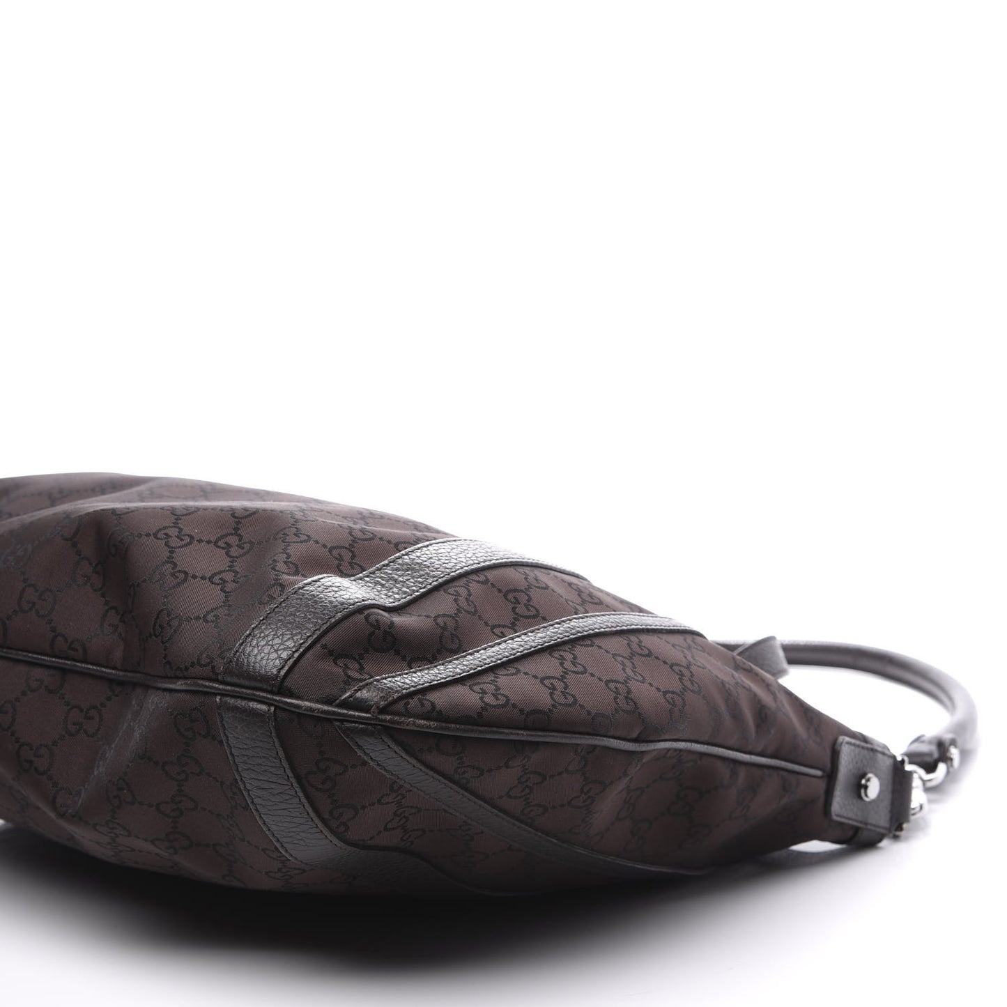 Monogram Medium Abbey Convertible Tote Dark Brown