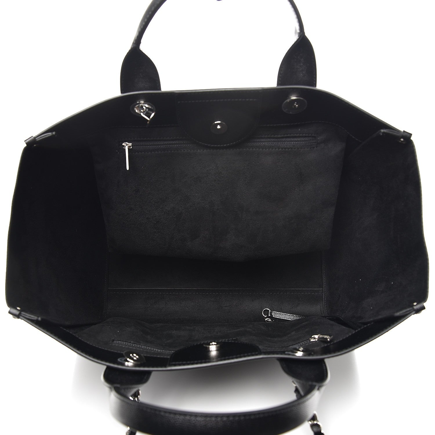 Chanel Caviar Medium Studded Deauville Tote Black 6 of 9