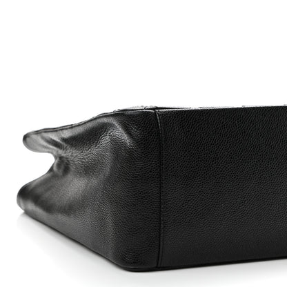 Chanel Caviar Quilted Grand Shopping Tote GST Black 9 of 11