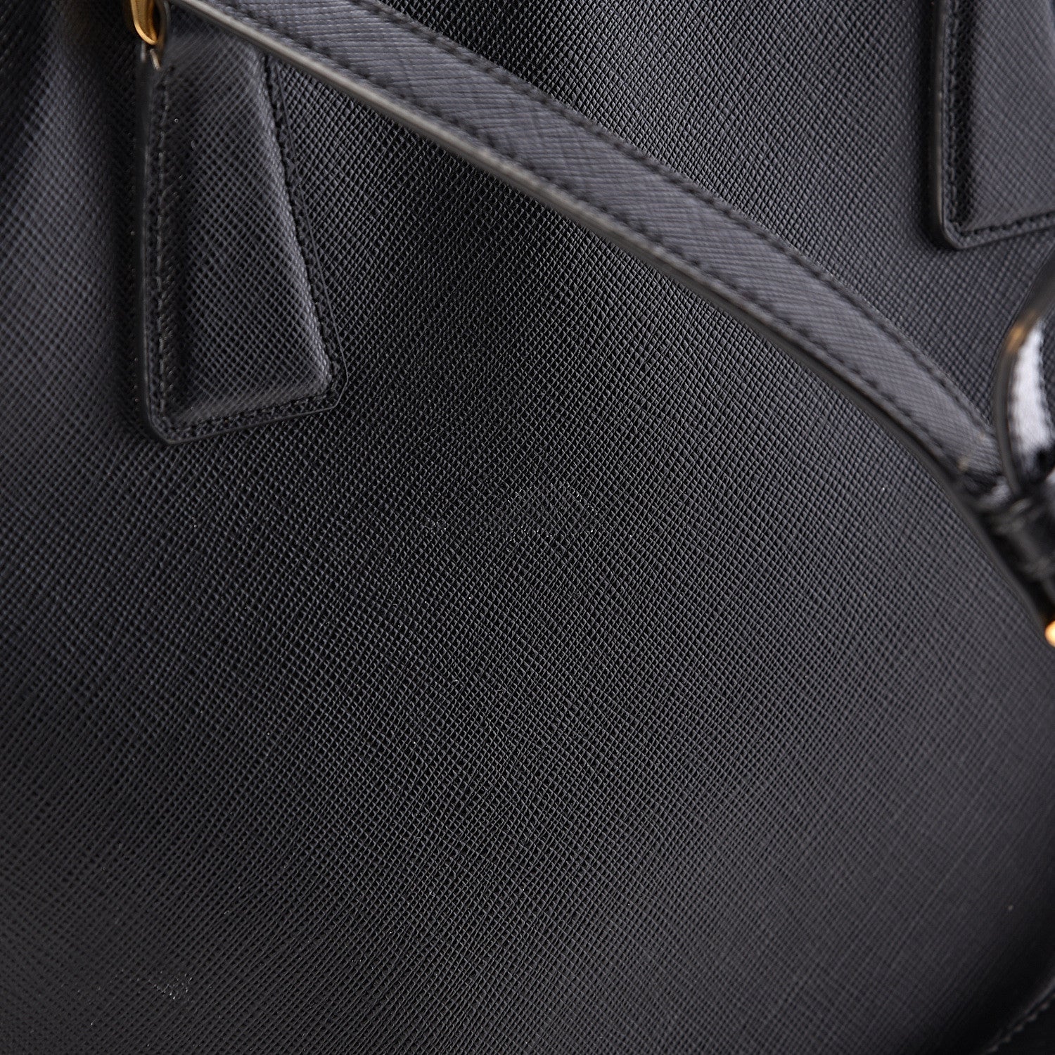 Prada Saffiano Lux Medium Tote Black 8 of 11