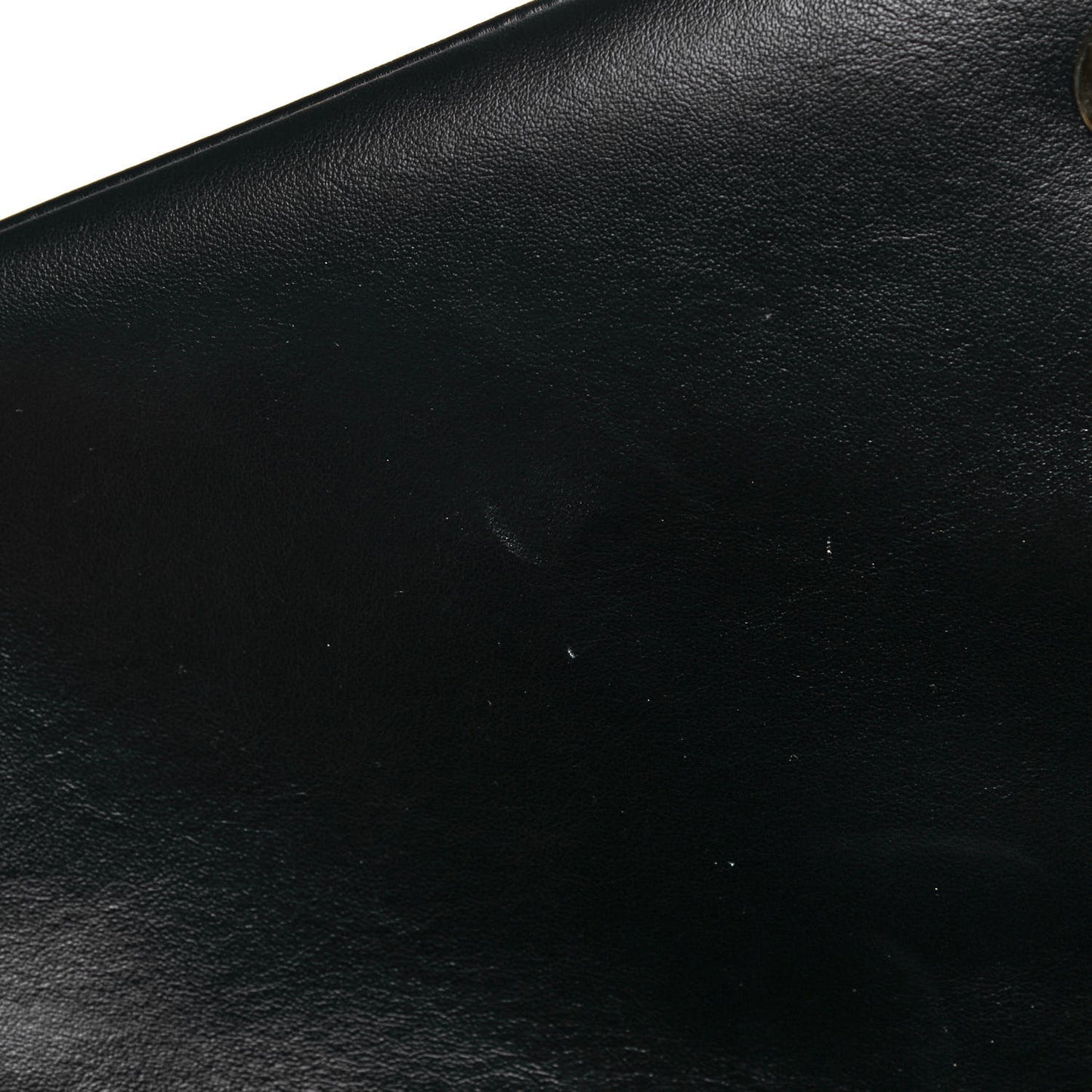 Calfskin Y Quilted Monogram Large Loulou Chain Satchel Black