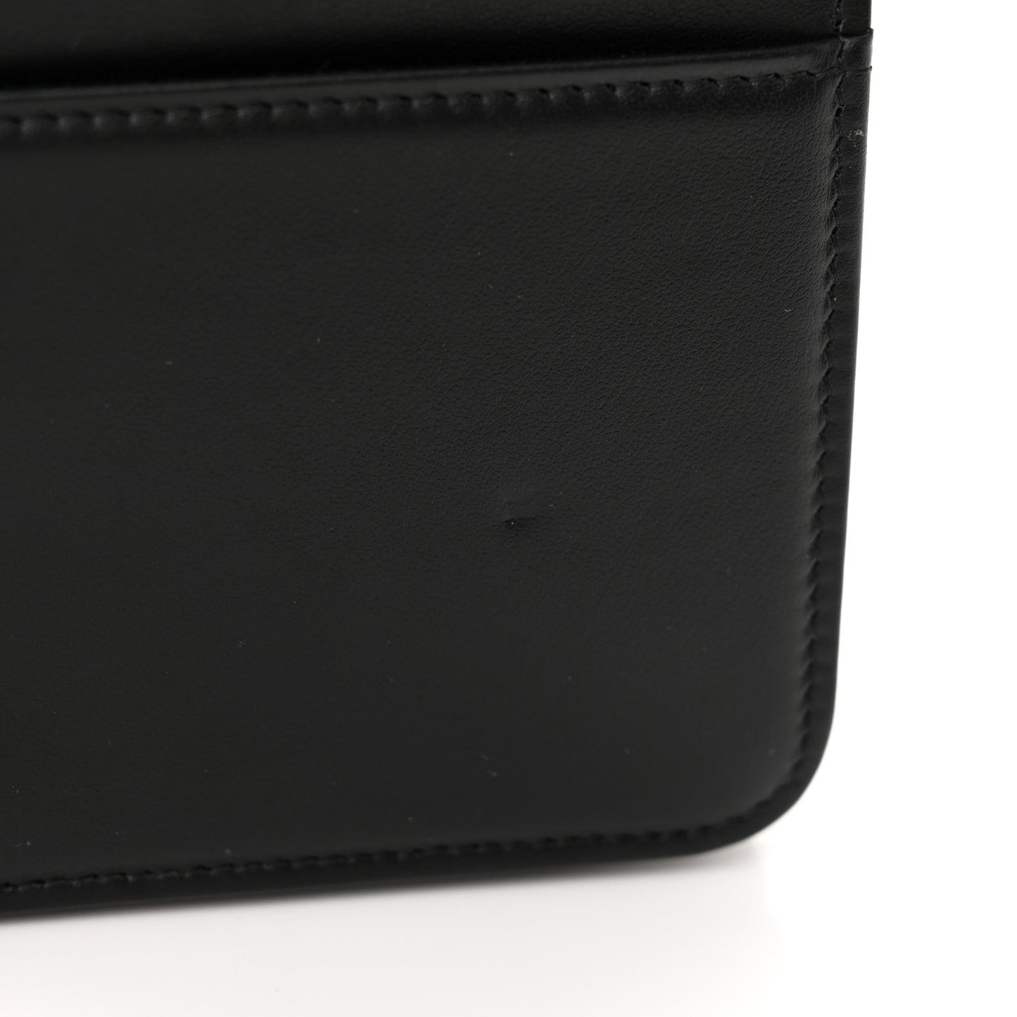 Caviar Quilted Pocket Clutch With Chain WOC Black